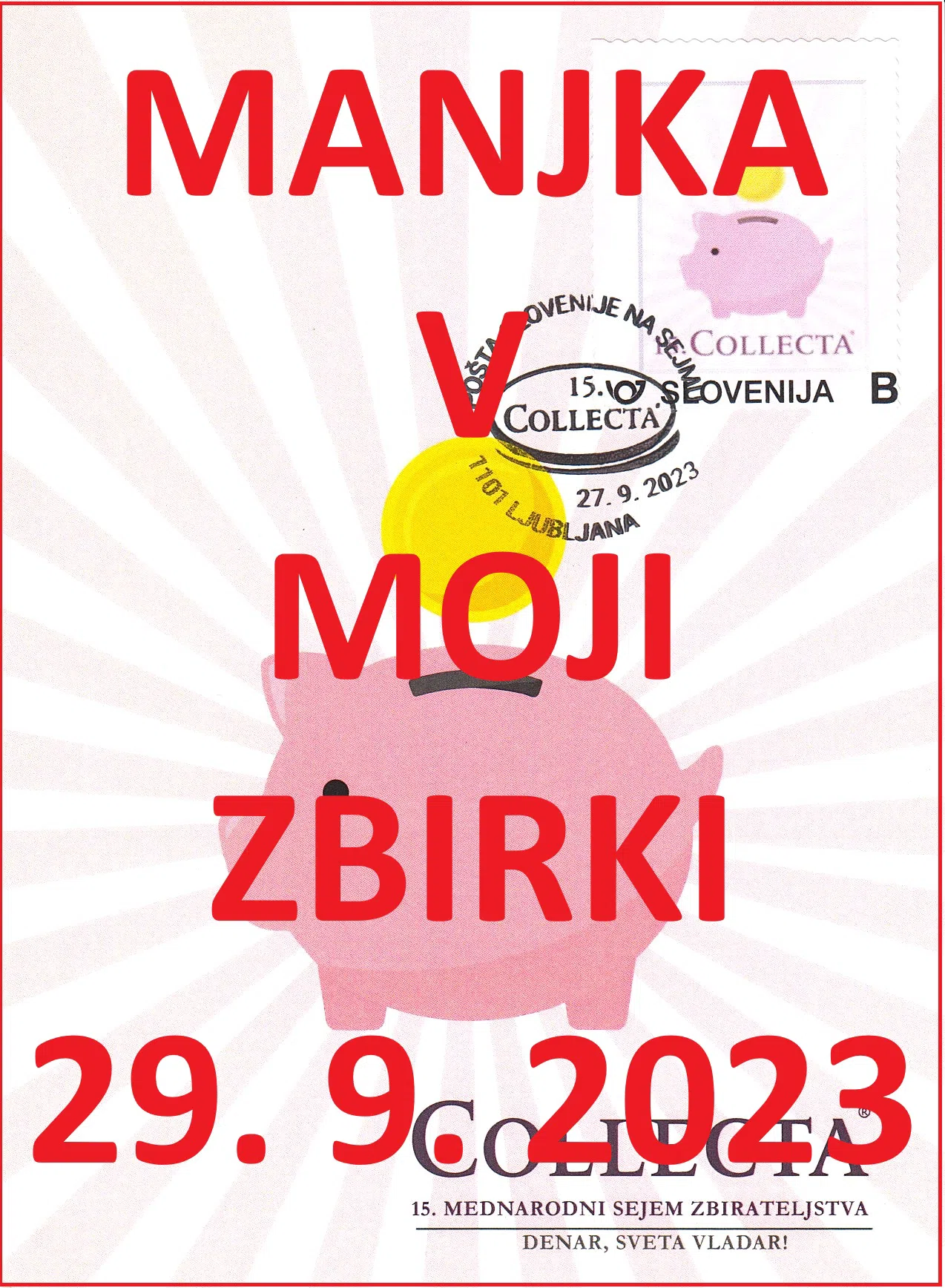 POŠTA SLOVENIJE NA SEJMU COLLECTA 2023